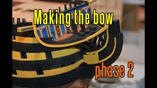 HMS Victory - part 34 Making The Bow (phase 2)