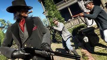 Brutal Combat and Quickdraws Episode 8 | Red Dead Redemption 2 Modded - No Deadeye (PC Gameplay)