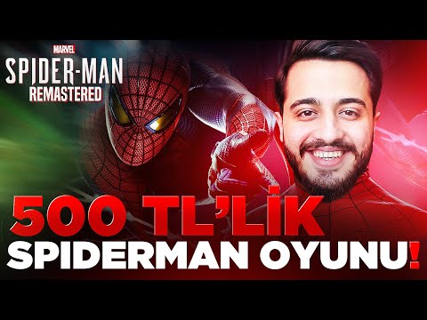 500 TL LİK YENİ SPİDERMAN OYUNU! İNANILMAZ KALİTE! SPİDER-MAN REMASTERED #1