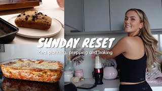 SUNDAY RESET | Setting up for week smashing our fitness goals | Meal prepping and food shopping