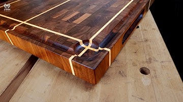 Builiding a Luxury End Grain Cutting Board