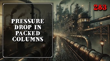 283. Pressure Drop in Packed Columns | Mass Transfer | Chemical Engineering | The Engineer Owl #mass