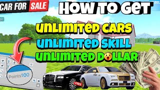 😱How To Get Unlimited Dollar, Cars, Skill point In Car Saler Simulator | Car Saler Simulator |