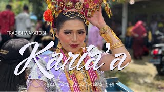 Kearifan Lokal // Tradisi Wakatobi - Karia’a // Lemba’a Kansodaa