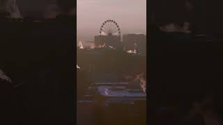 Urban steam rising over Tallinn from a skyscraper 🌆 #timetorelax