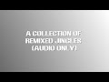 A collection of audio remixed jingles