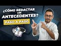 Guía para Redactar los Antecedentes de una Tesis: Consejos y Ejemplos