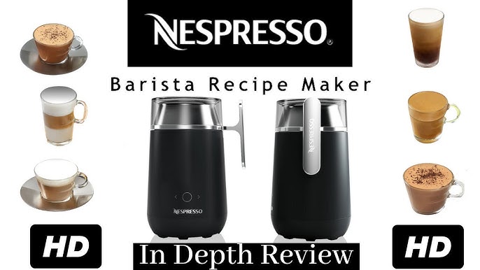 Nespresso Dalgona Coffee Using Barista Recipe Maker Frother, Nespresso  Iced Coffee