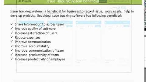 Scopidea-Free Issue Tracking System