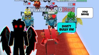 Noob became Null Because of bullys Blockman Go