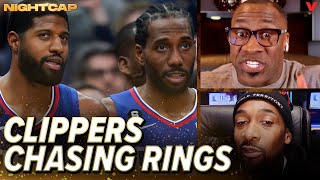 Gilbert Arenas explains to Shannon Sharpe why the Clippers are the "hoes of the NBA" | Nightcap