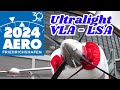 Aero 2024  ultralight vla lsa   aircrafts overview  messe friedrichshafen 2024