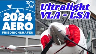 Aero 2024 - Ultralight, VLA, LSA -  Aircrafts Overview - Messe Friedrichshafen 2024