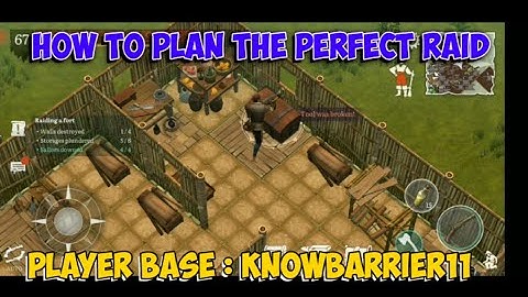 How to Plan the Perfect Mutiny pirate Survival Raid on player Knowbarrier11 : Guide how to do raids