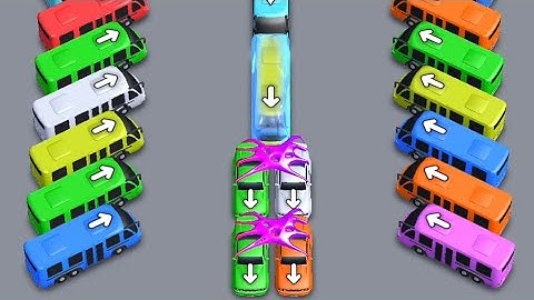 Crowd Express Level 346 Game Walkthrough Solution || Crowd Express Boarding Puzzle Game