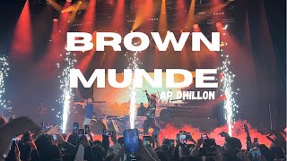 Brown Munde Live | London 2022 | AP Dhillon Gurinder Gill Shinda Kahlon