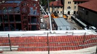 on top of the usc all sports building