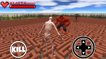 I BECAME SCP 096 VS RED HULK VS SIREN in Garry