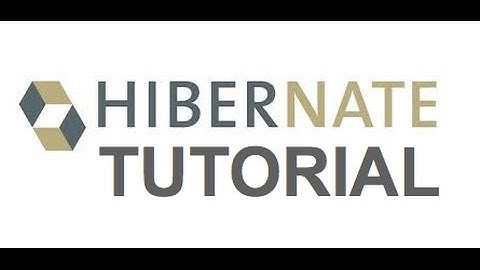 Hibernate 5.2 Configuration