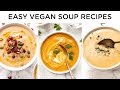 COZY VEGAN SOUP RECIPES ‣‣ easy & healthy dinner ideas