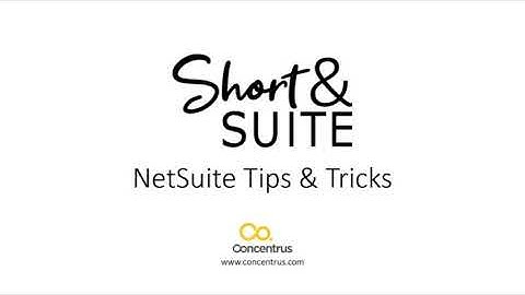 NetSuite Training: Short & Suite: Translation in Multi Language Names and Descriptions