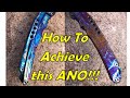 Learn How To - Heat Anodize Titanium!!! Learn this Cool ANO Technique!!!  Entropic Finish!!!