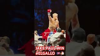 Jake Paul ganó la pelea Ryan Bourland #elgallo #puertorico #tuconciertofavorito