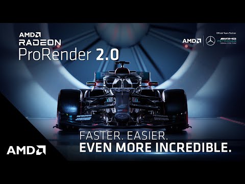 Radeon™ ProRender 2.0: Faster, Easier, Even More Incredible