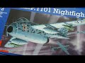 FULL VIDEO BUILD REVELL MESSERSCHMITT P.1101 NIGHTFIGHTER in 72nd scale