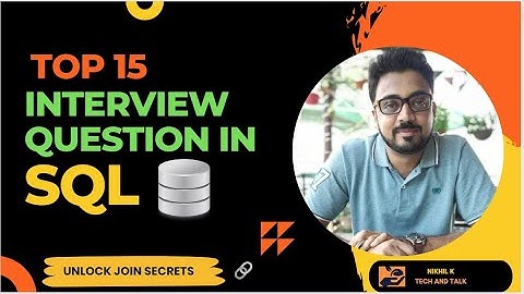 Cracking Interviews: Top 15 SQL Interview Questions and Answered | Joins Secret