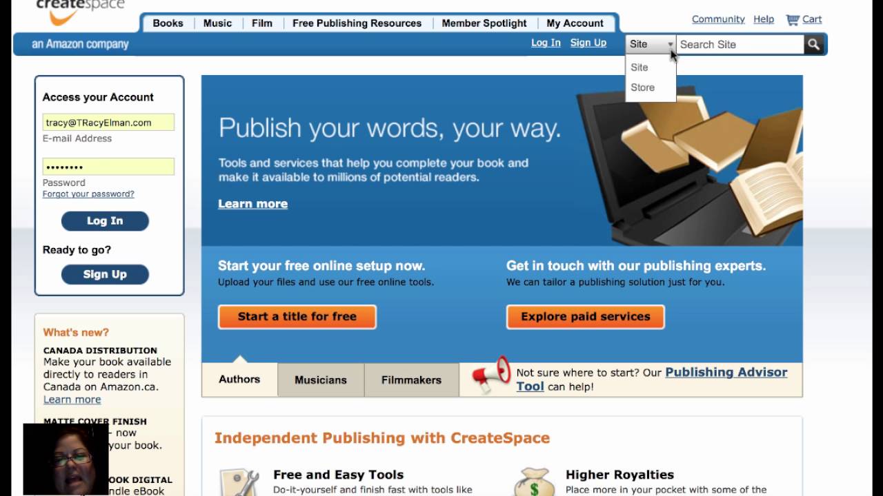 how to create discount coupon codes for createspace book store with