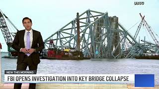 FBI opens criminal investigation into Baltimore bridge collapse | NBC4 Washington