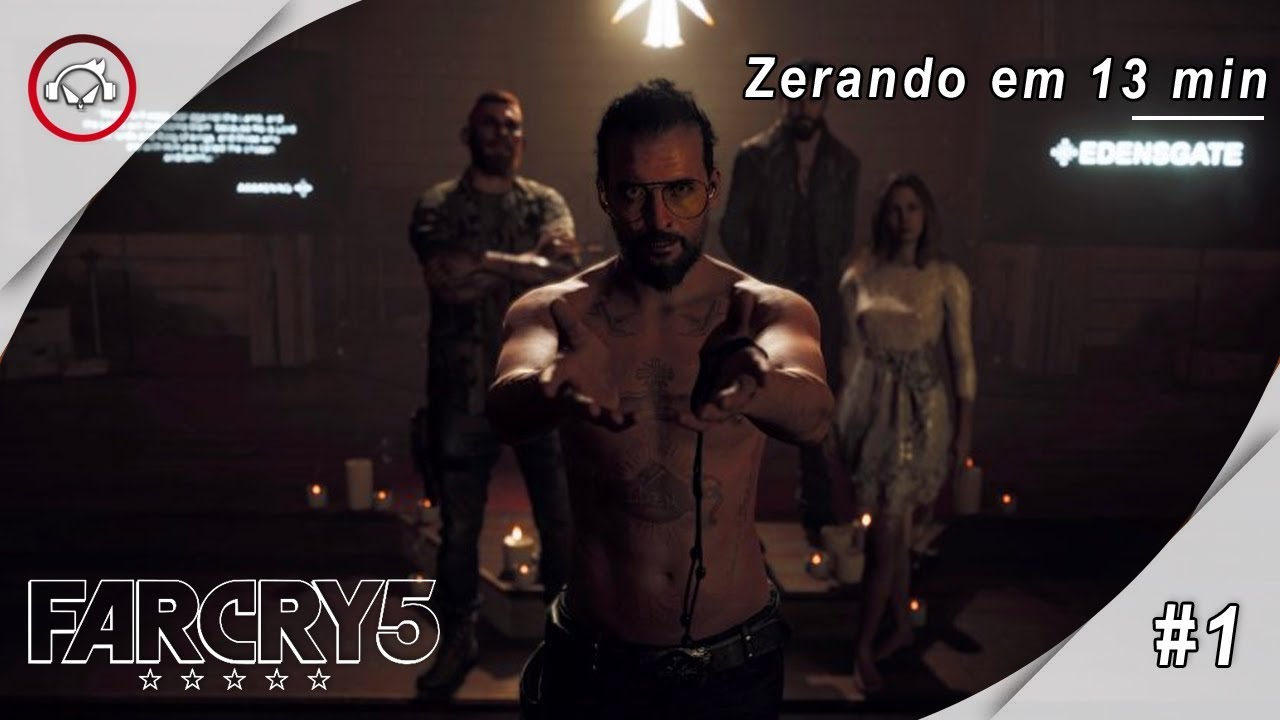 Miniatura do vídeo Far Cry 5, Zerando em 13 minutos  Gameplay #1 PT-BR