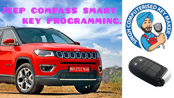 #Jeep #compass #smart key programming kaise karen Jeep compass ka remote #Vvdi ka generate Kare 2017
