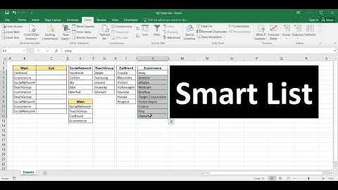 #8/Excel3minute/Data Validation-Smart List - Định Dạng Danh Sách Sổ Xuống Thông Minh