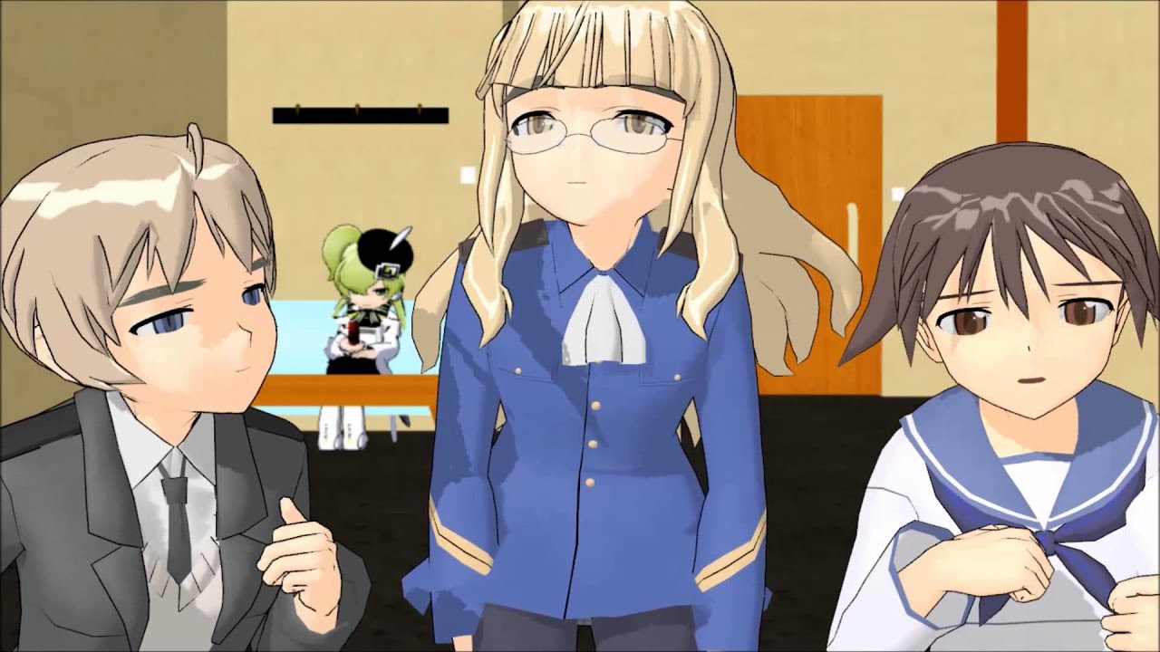 [MMD] Strike Witches Everybody + DL