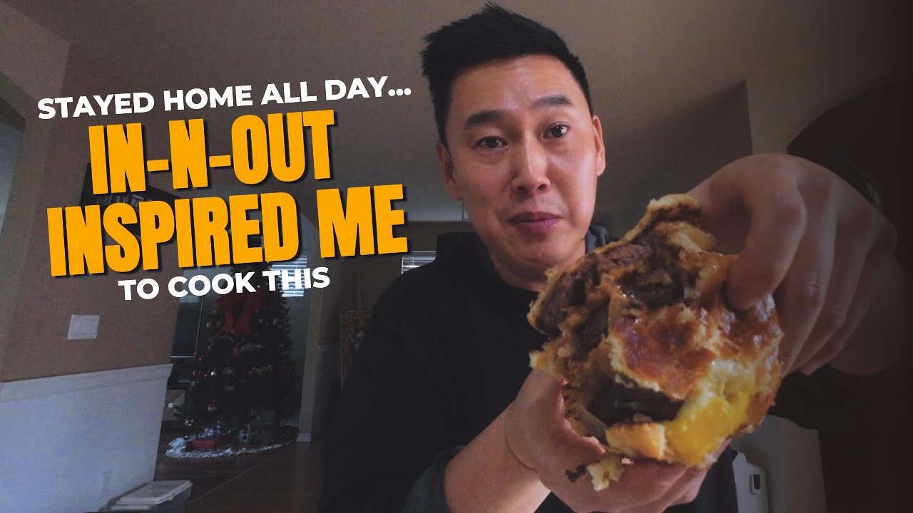 Winter Stay-At-Home Vlog | Cleaning the House & Cooking a Homemade Burger