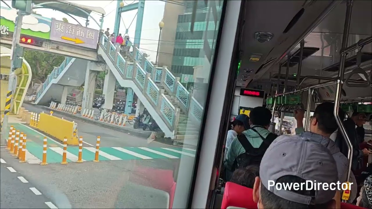 台中客運 324路線 新款華德電巴運轉音（EAL-3685）