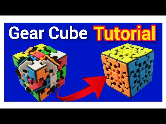 Cubo Mágico Profissional 3x3x3 Jiehui Gear Engrenagem Adesiv