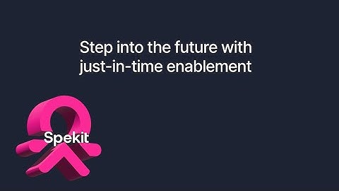 Change is here. Are your reps ready? Enter the future with just-in-time enablement.