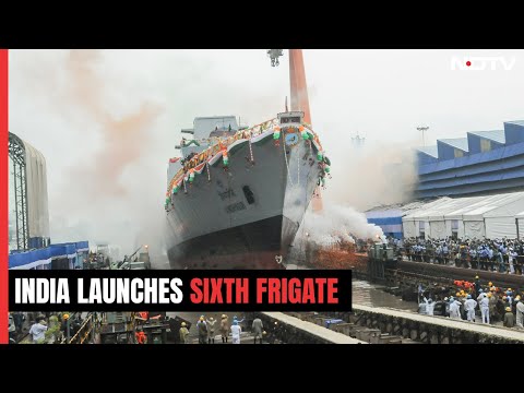 President Murmu Launches India's Latest Frigate In Kolkata | The News