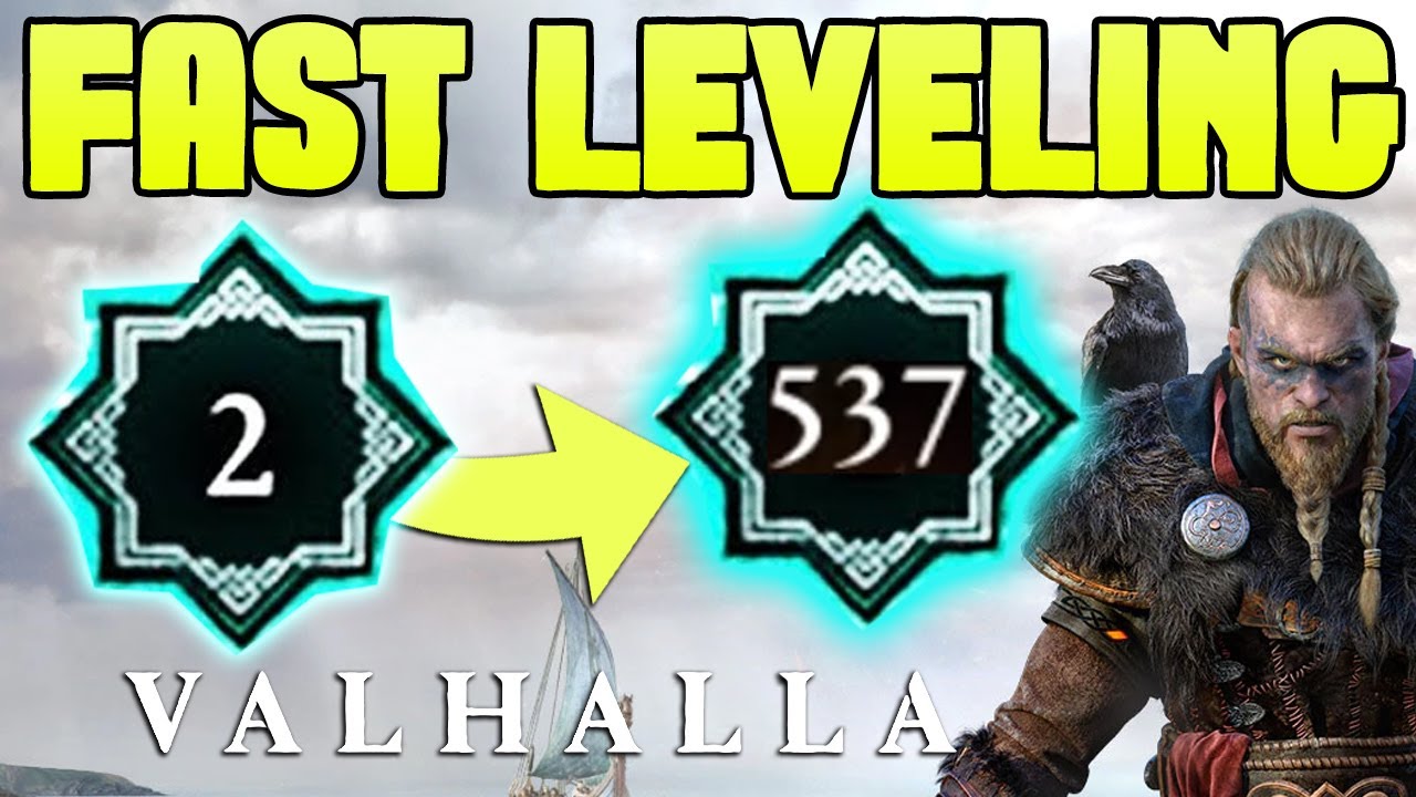 AC Valhalla LEVEL UP FAST! How To Level Up Fast Assassin's Creed