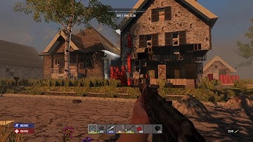 7 Days to Die 500 barrels exploding