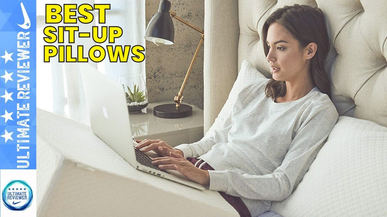 Bed Rest Pillows | Best Sit Up Pillow | Bed Pillow Chair | M.B. Leaf