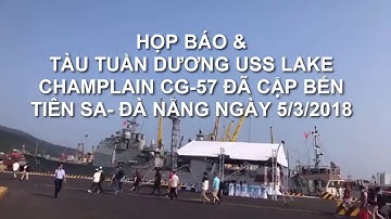 🔴🔴TRỰC TIẾP: TÀU USS CARL VINSON  CẬP CẢNG TIÊN SA - ĐÀ NẴNG 5/3/2018