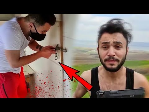 انصاري يحاول يفتح الباب يريد يطلع الاطفال