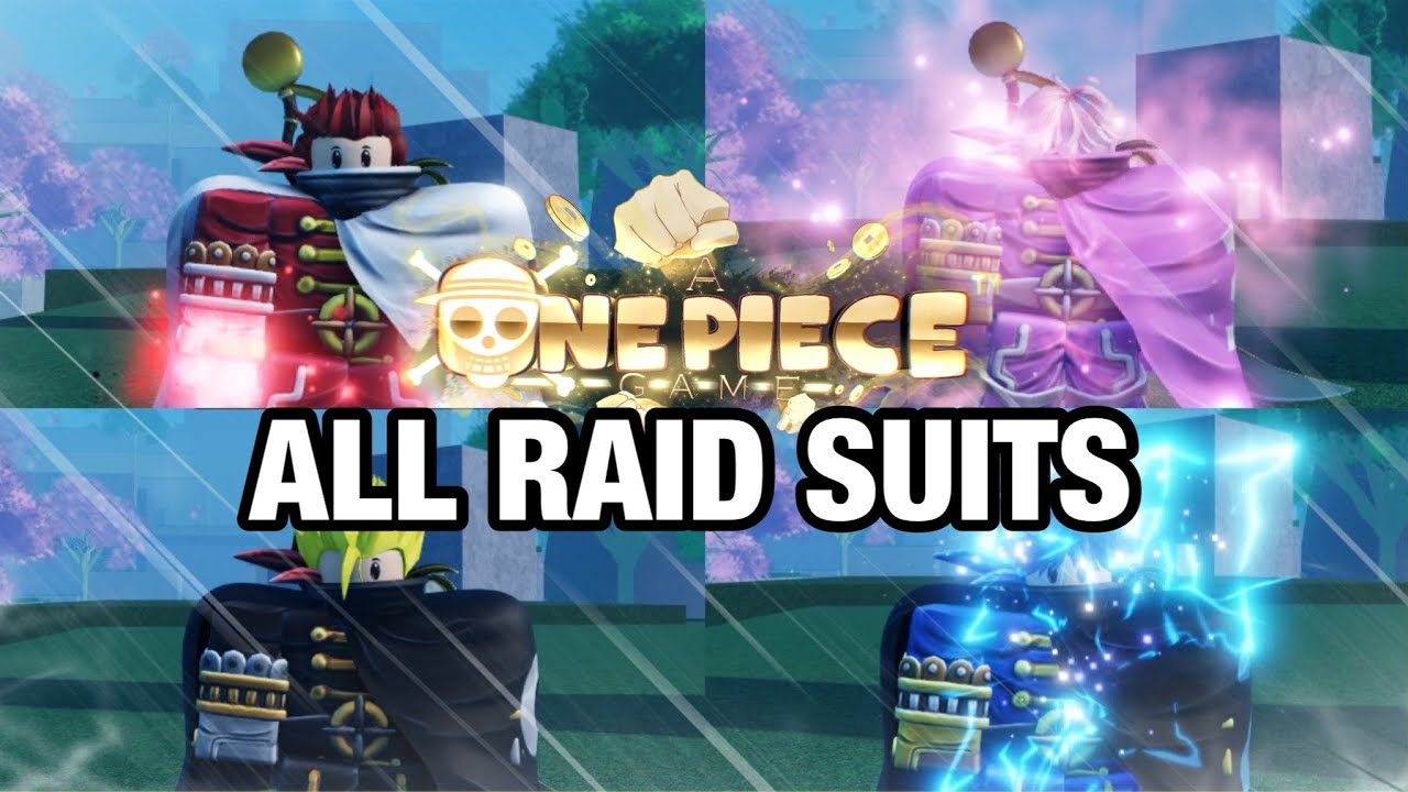 AOPG] All Raid Suits Showcase and How To Get Any Raid Suit! A One Piece Game