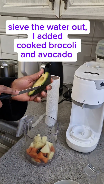 easy baby food,tommee tippee food processor, #baby #babyfood #food #motivation #viralvideo #funny