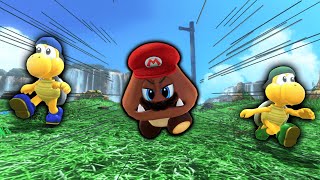 Using a GOOMBA in Every Koopa Freerunning Race (Mario Odyssey Mod)