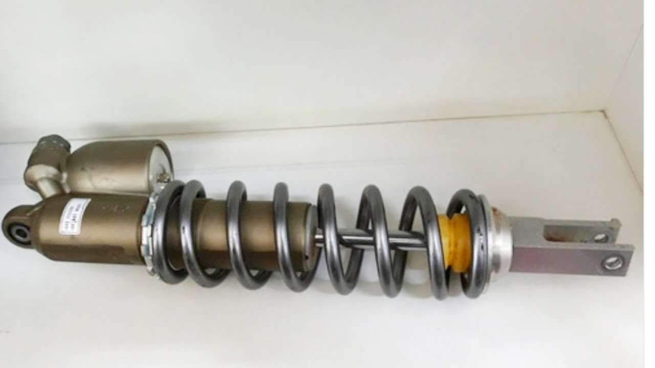 Desmontagem amortecedor traseiro CRF 250x, troca de óleo